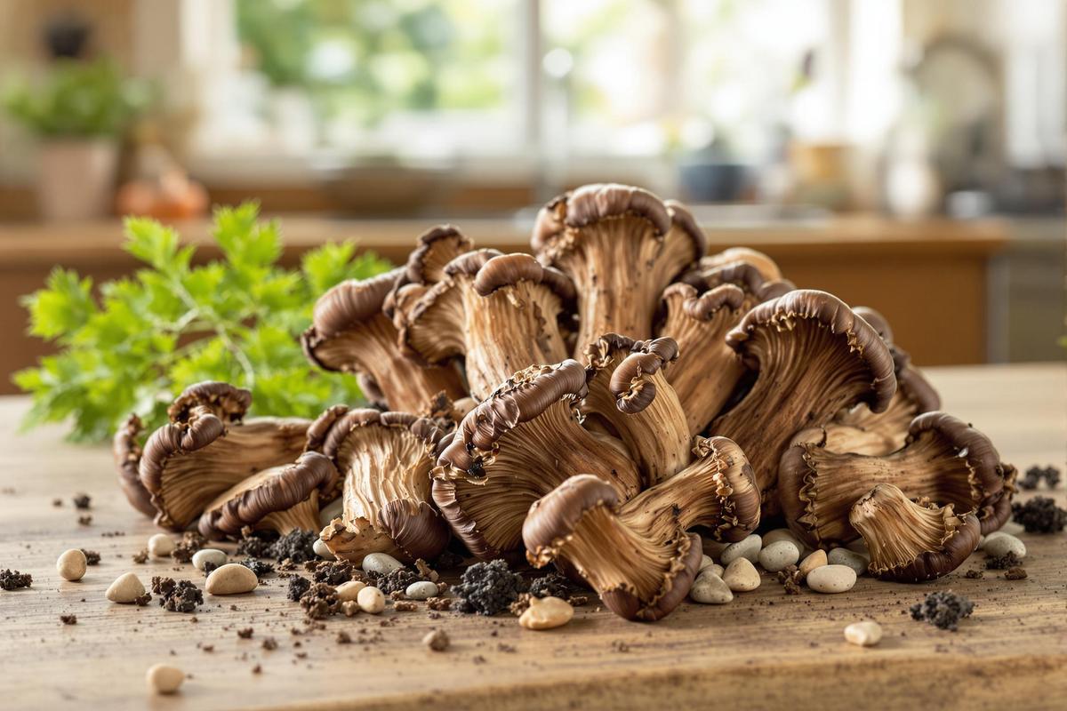 Pourquoi nettoyer correctement les trompettes-de-la-mort ?